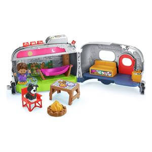 Fisher Price Little People Light-Up Learning Camper Playset